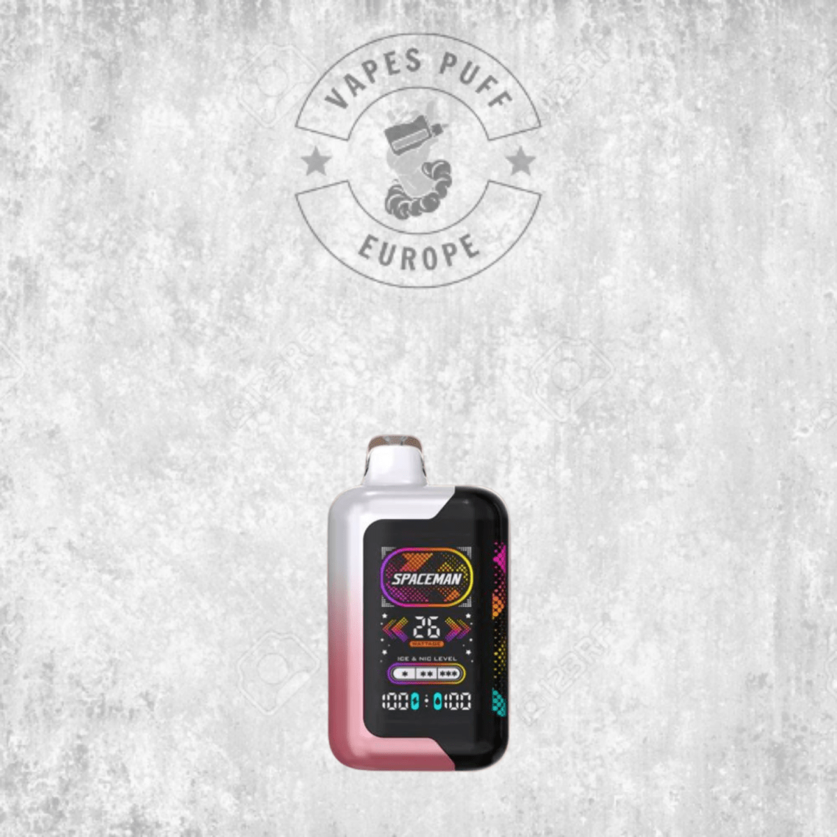 Puff Spaceman SP40000 Watermelon Ice Cigarette électronique jetable VapesPuffEurope