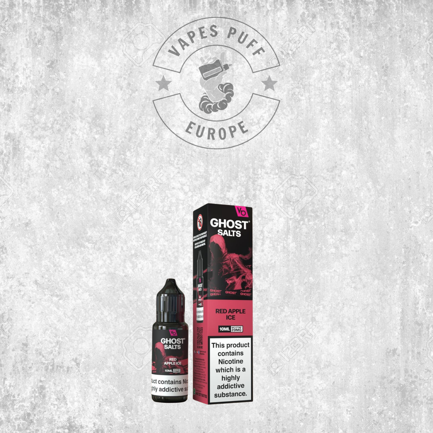 Ghost Salts 10ml - 2% de Nicotine  - E-Liquide Sel de Nicotine