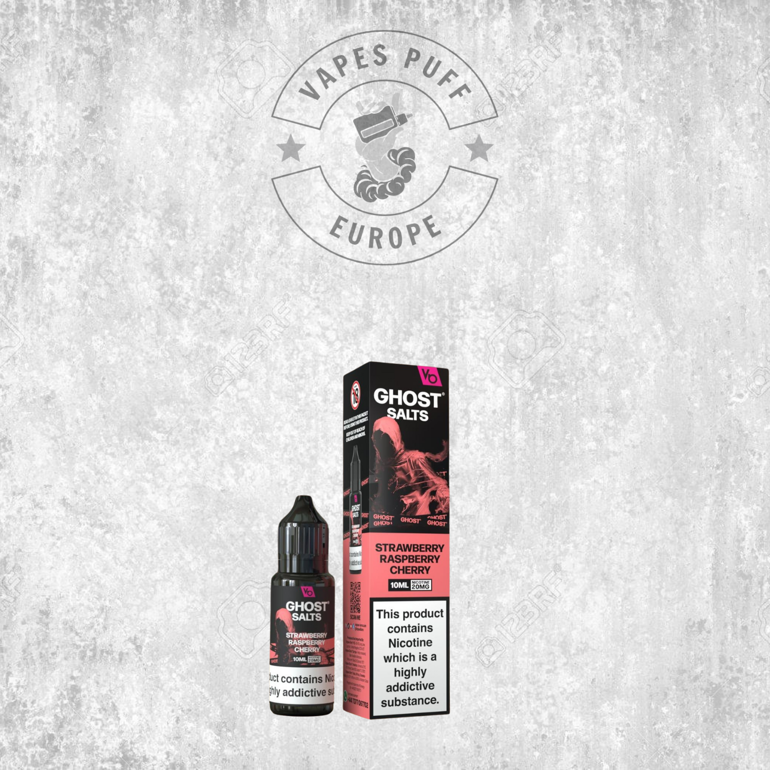 Ghost Salts 10ml - 2% de Nicotine  - E-Liquide Sel de Nicotine