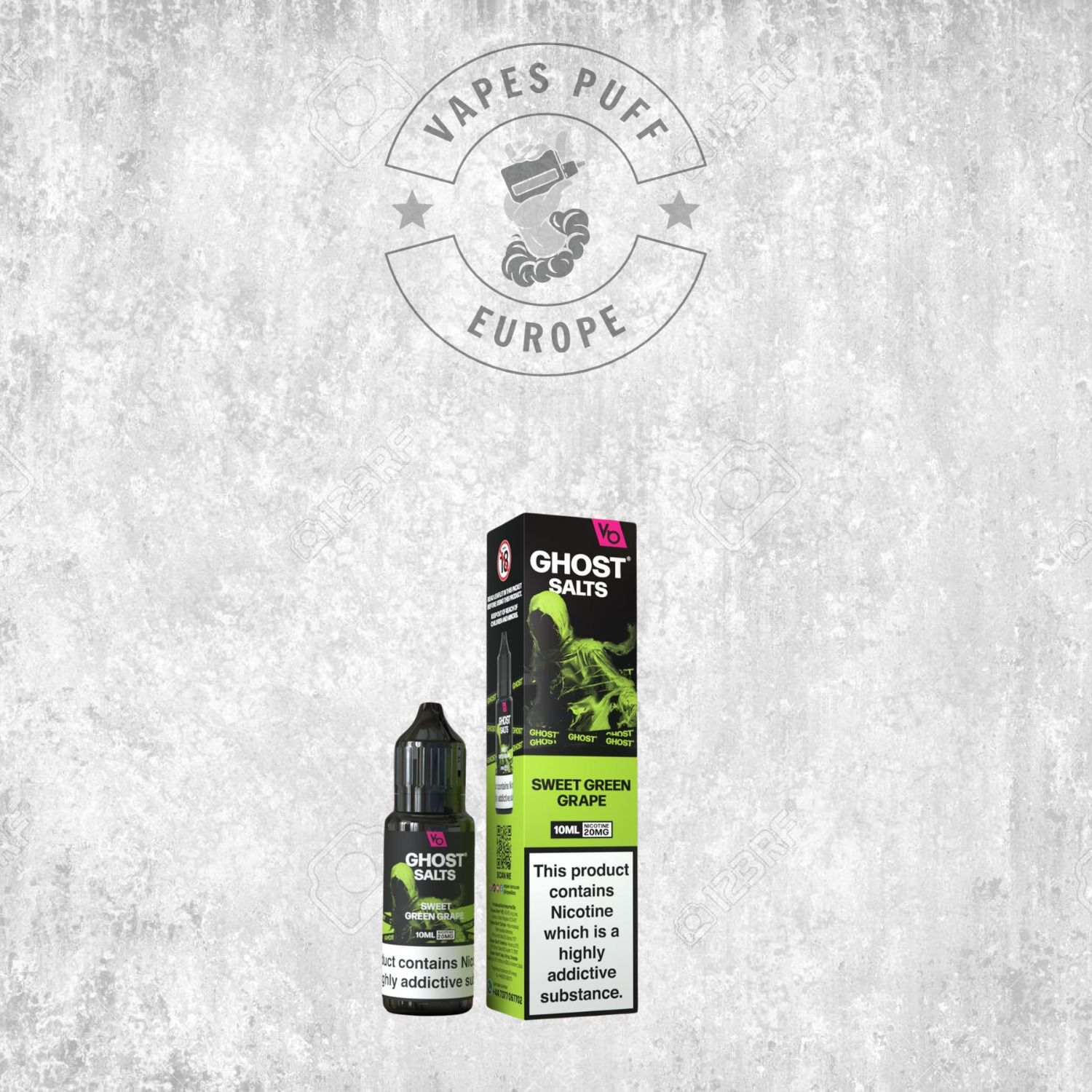 Ghost Salts 10ml - 2% de Nicotine  - E-Liquide Sel de Nicotine