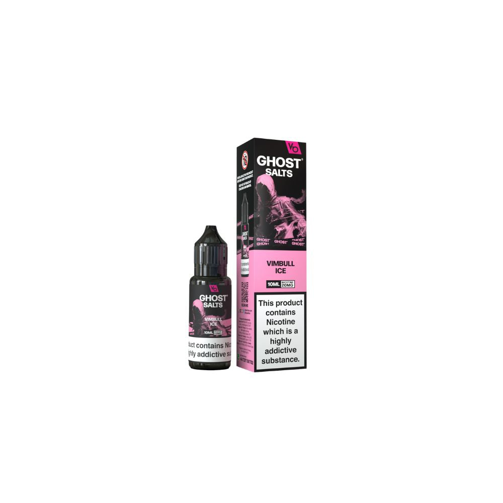 E-líquido Ghost Salts 10ml – 2% de Nicotina con Sales de Nicotina