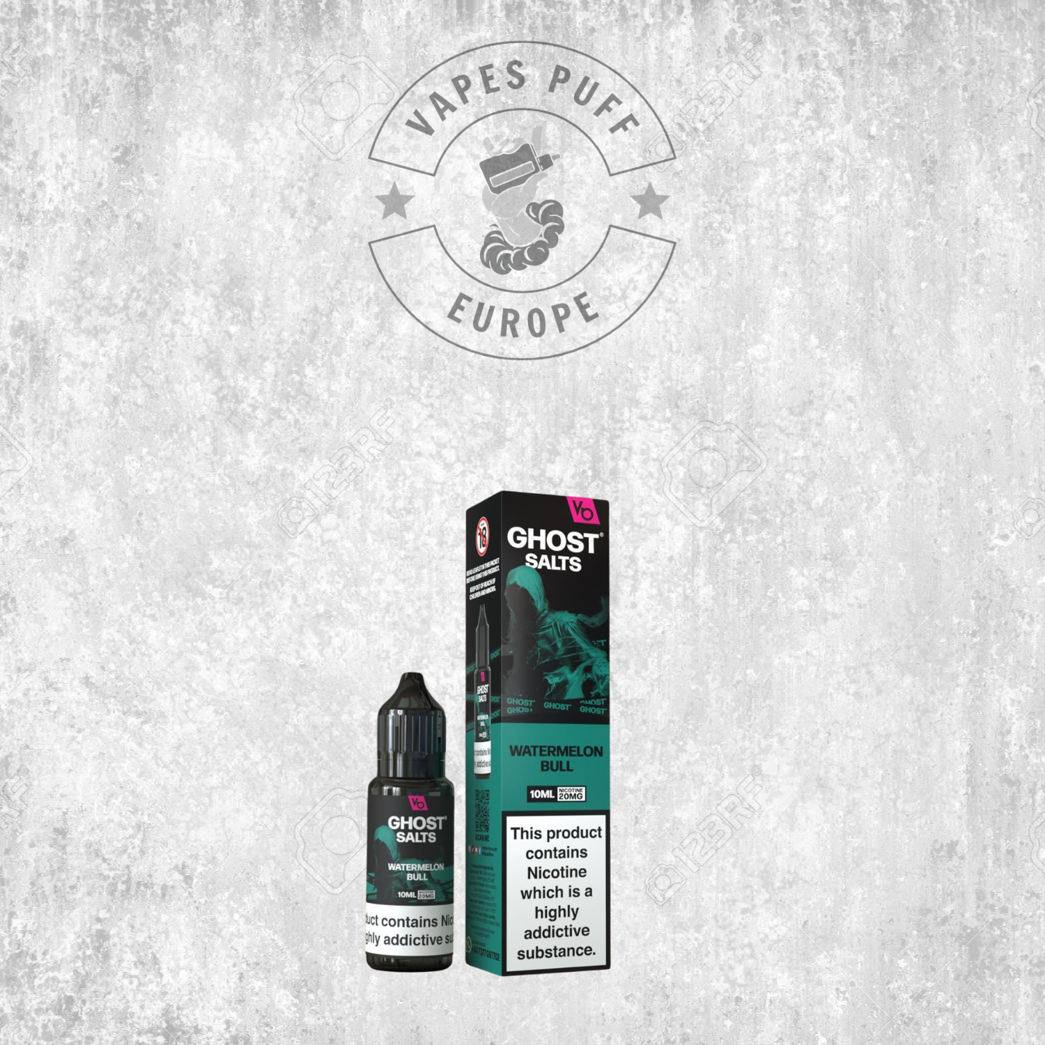 Ghost Salts 10ml - 2% de Nicotine  - E-Liquide Sel de Nicotine